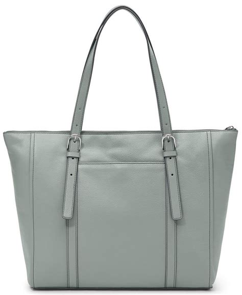 fossil original site for women's tote leather bag|fossil carlie leather tote bag.